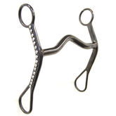 Black Satin Grazing Bit with Dots